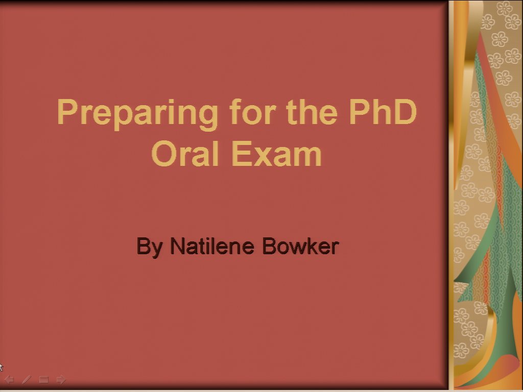 preparing-for-the-phd-oral-exam