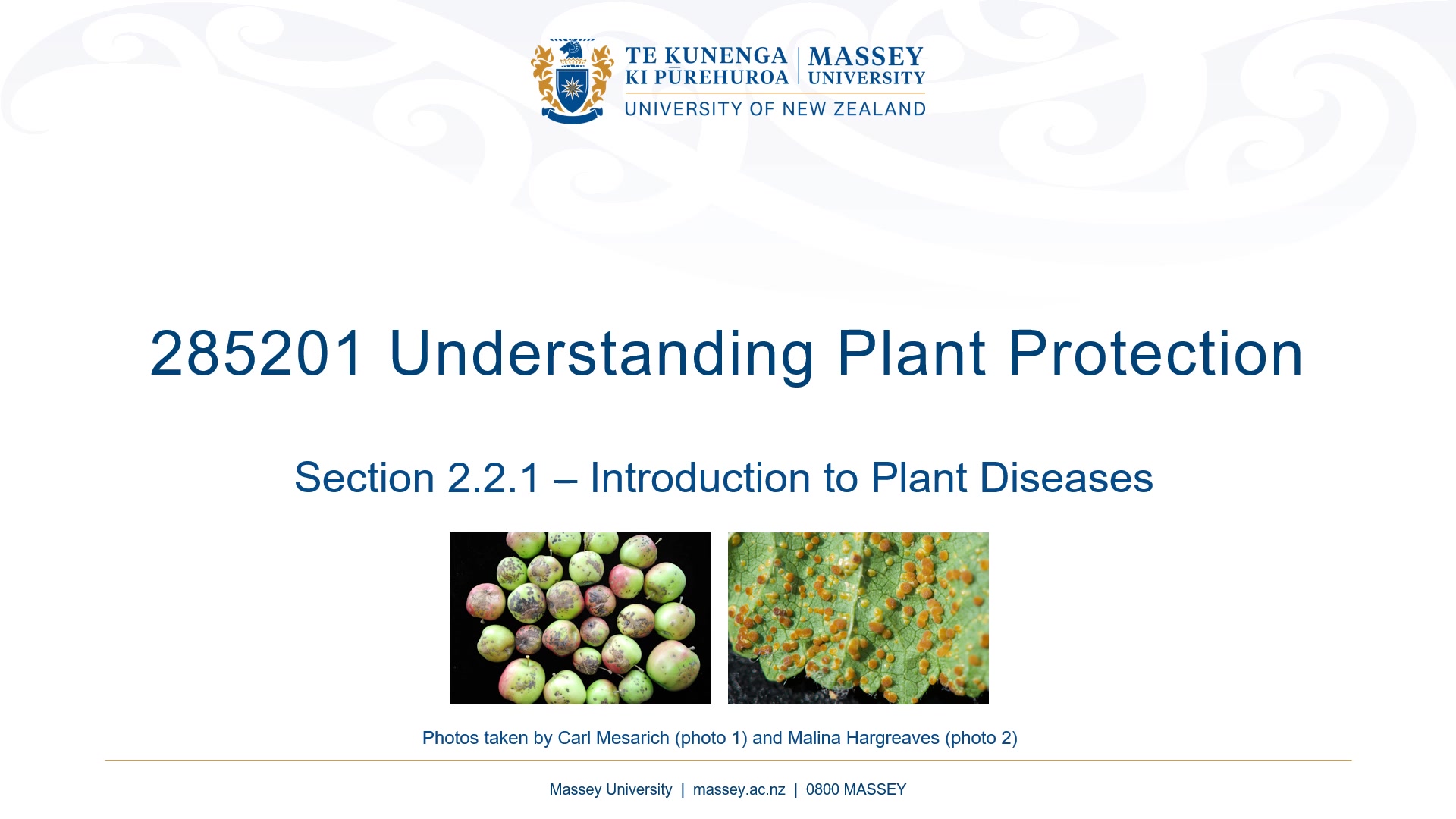 Section 2.2.1.0 - Introduction To Plant Diseases - 2023